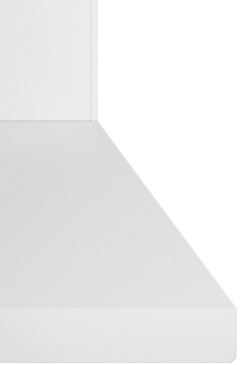 Vent-A-Hood® Euroline Pro 66" White Wall Mounted Range Hood-2
