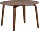 Winners Only® Uptown Medium Walnut Round Dining Table-0