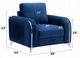 ACME Furniture Wenona Blue Chair-2