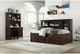Mazin Furniture Meghan Espresso Writing Desk-3