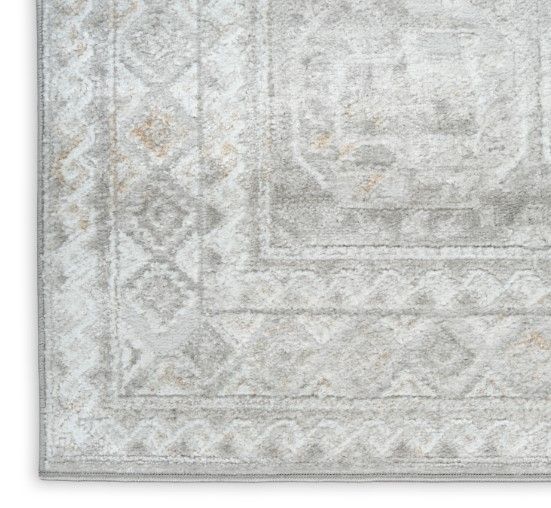 Nourison Home™ Dekor Gray Vintage Indoor 5'x7' Area Rug-2