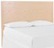 Bassett® Furniture Willow Natural Sand Queen Panel Bed-5