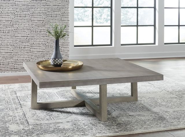 Signature Design by Ashley® Lockthorne Grey Coffee Table-2