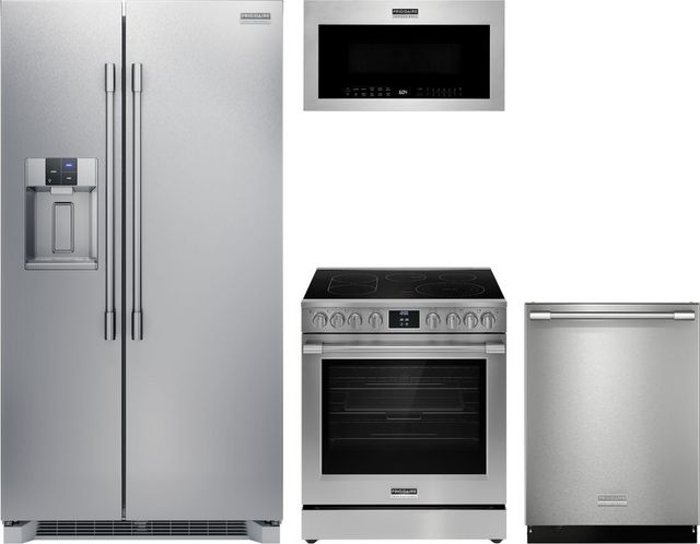Frigidaire Professional® 4 Piece Stainless Steel Kitchen Package 