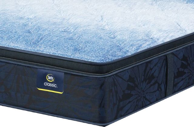 Serta® Classic® Brecon 14.5" Wrapped Coil Plush Pillow Top Queen Mattress-1