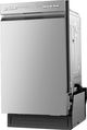 Midea® 18" Stainless Steel Front Control Built-In Dishwasher-2