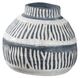 A & B Home Black/Tan Vase Short-1