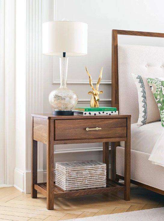 Kincaid® Monogram Walnut Highland Open Nightstand-3