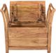 A & B Home Brown Entryway Bench-2