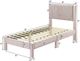 Crown Mark Lucia Pink Twin Platform Bed-2