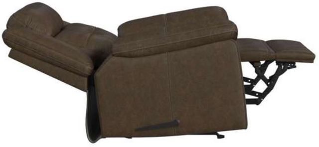 Elements International Epic Chestnut Manual Rocker Recliner-4