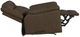 Elements International Epic Chestnut Manual Rocker Recliner-4