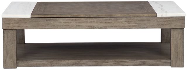 Signature Design by Ashley® Loyaska Grayish Brown Lift Top Cocktail Table-1