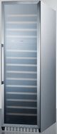 Summit® 15.9 Cu. Ft. Stainless Steel Wine Cooler-1