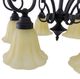 YHD Florence Sierra Slate Downward 6-Light Chandelier-1