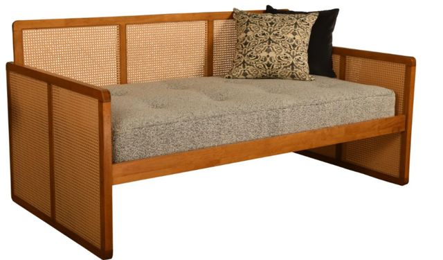 Kodiak Furniture Abaco Canton Gray/Honey Twin Daybed with Mattress-0