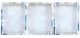 Olliix by Madison Park Cobalt Garden 3 Piece Blue Gel Coated Canvas-4