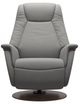 Stressless® by Ekornes® Customizable Max Large Power Recliner with Moon Wood Base-1