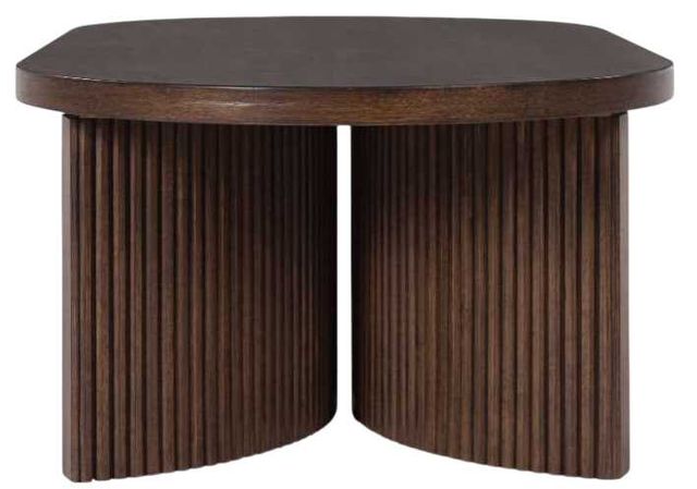 Signature Design by Ashley® Korestone Dark Brown Coffee Table-2