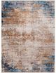 Surya Jefferson Blue/Brown/Taupe 4'x6' Area Rug-0