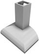 Vent-A-Hood® 36" Stainless Steel with Mirror Stainless Steel Wall Mounted Range Hood-1