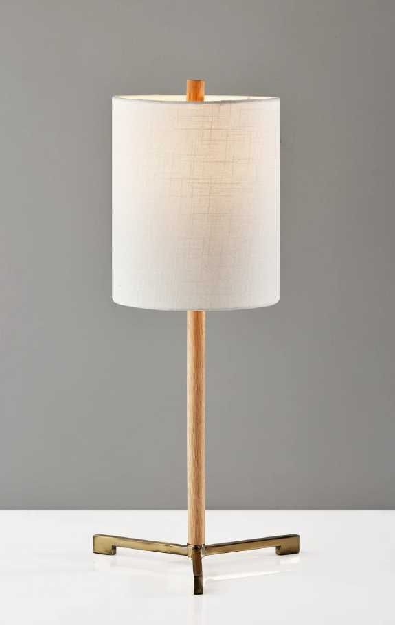 Adesso® Maddox Antique Brass Table Lamp-4