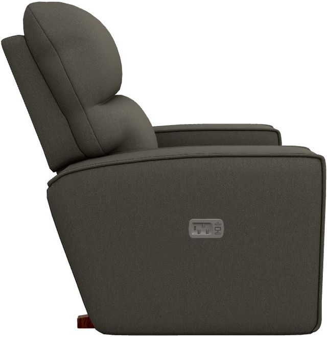 La-Z-Boy® Maddox Smoke Power Rocking Recliner with Headrest-2