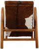 Dovetail Furniture Charlton Brown/White Occasional Chair-3