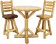 Best Craft Furniture Customizable 30" Swivel Bar Stool with White Cedar Frame-1