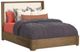 Flexsteel® Normandy Cream/Driftwood Queen Upholstered Storage Panel Bed-0
