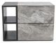 VIG Furniture Nova Domus Maranello Gray/White Nightstand-1