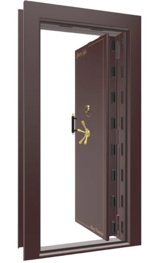 Liberty Safe Beast Burgundy Marble Out-Swing Right Hinge Electronic Vault Door-1