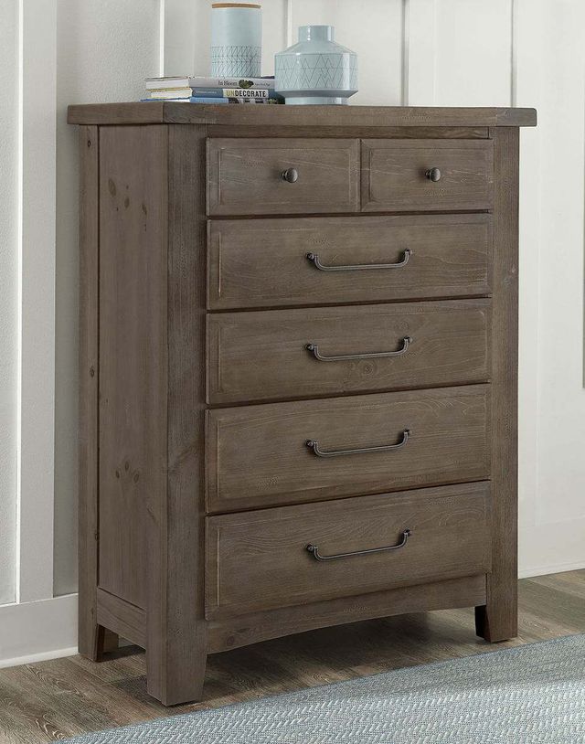 American Wholesale Furniture Lumbermill Saddle Grey Chest-2