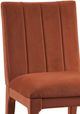 Bassett Mirror Brianne 2-Piece Rust Velvet Dining Chair-3