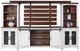 International Furniture Direct Pueblo Brown/White Wall Unit-0