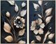 Classy Living 2-Piece Opulent Golden Ginkgo Elegance Wall Art Set-0