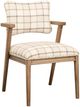 Modus Furniture Carlisle Picnic Upholstered Dining Armchair -0