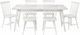 Liberty Furniture Capeside Cottage 7-Piece Porcelain White/Shell White Dining Set-0