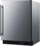 Summit® 3.7 Cu. Ft. Stainless Steel Undercounter Freezer-3