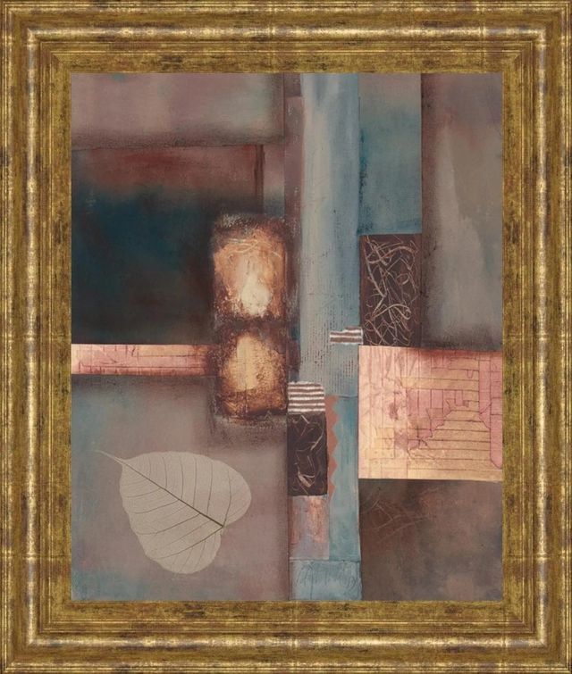 Classy Art Fall l with Leaf by Laurie Fields Wall Art-0