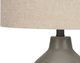 Monarch Specialties Inc. 24"H Grey Concrete Table Lamp-2