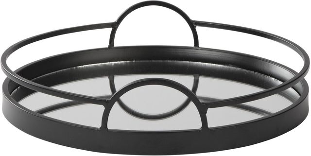 Signature Design by Ashley® Adria Black Tray-1