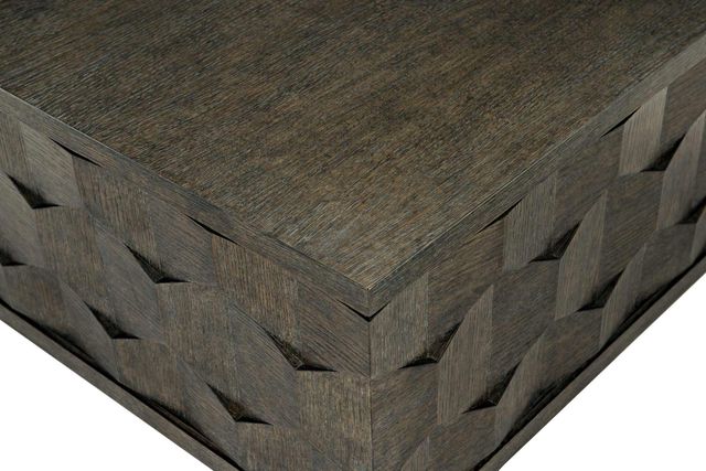 Bernhardt Linea Cerused Charcoal Square Cocktail Table-3