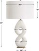 Uttermost® Meridian Ivory Table Lamp-3