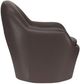 American Leather® Customizable Feliz Leather Swivel Chair-3