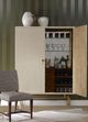 Century® Carrier and Company Harrison White Bar Cabinet-3