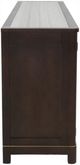 Fairfield® Matteo Aria Cafe Mocha Four Door Credenza-2