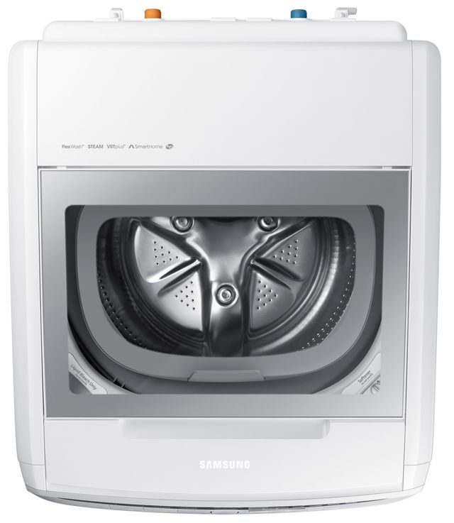 Samsung 5.5 Cu. Ft. White Front Load Washer-4
