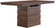 A-America® Chesney Falcon Brown Convertible Height Storage Dining Table-0