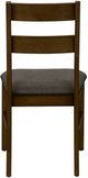 Monarch Specialties Inc. 2-Piece Brown/Warm Walnut Brown Side Chair Set-4